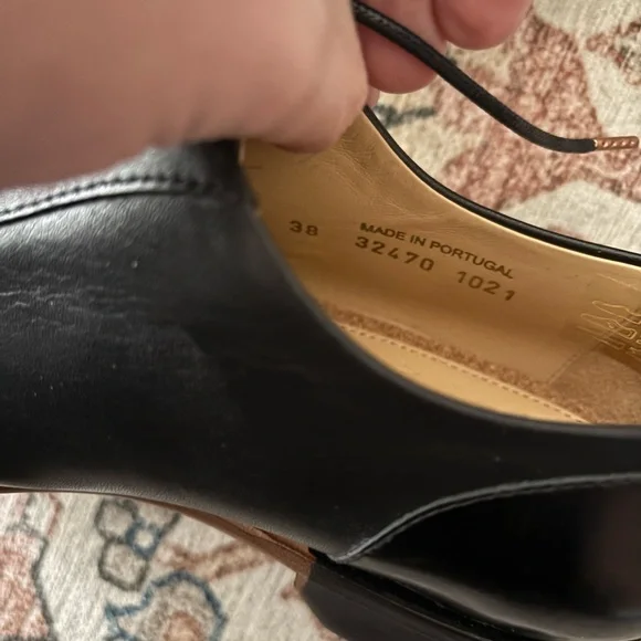 The Office Of Angela Scott Mr. Evans Oxford Black EU 38 US 8 - Picture 6 of 7